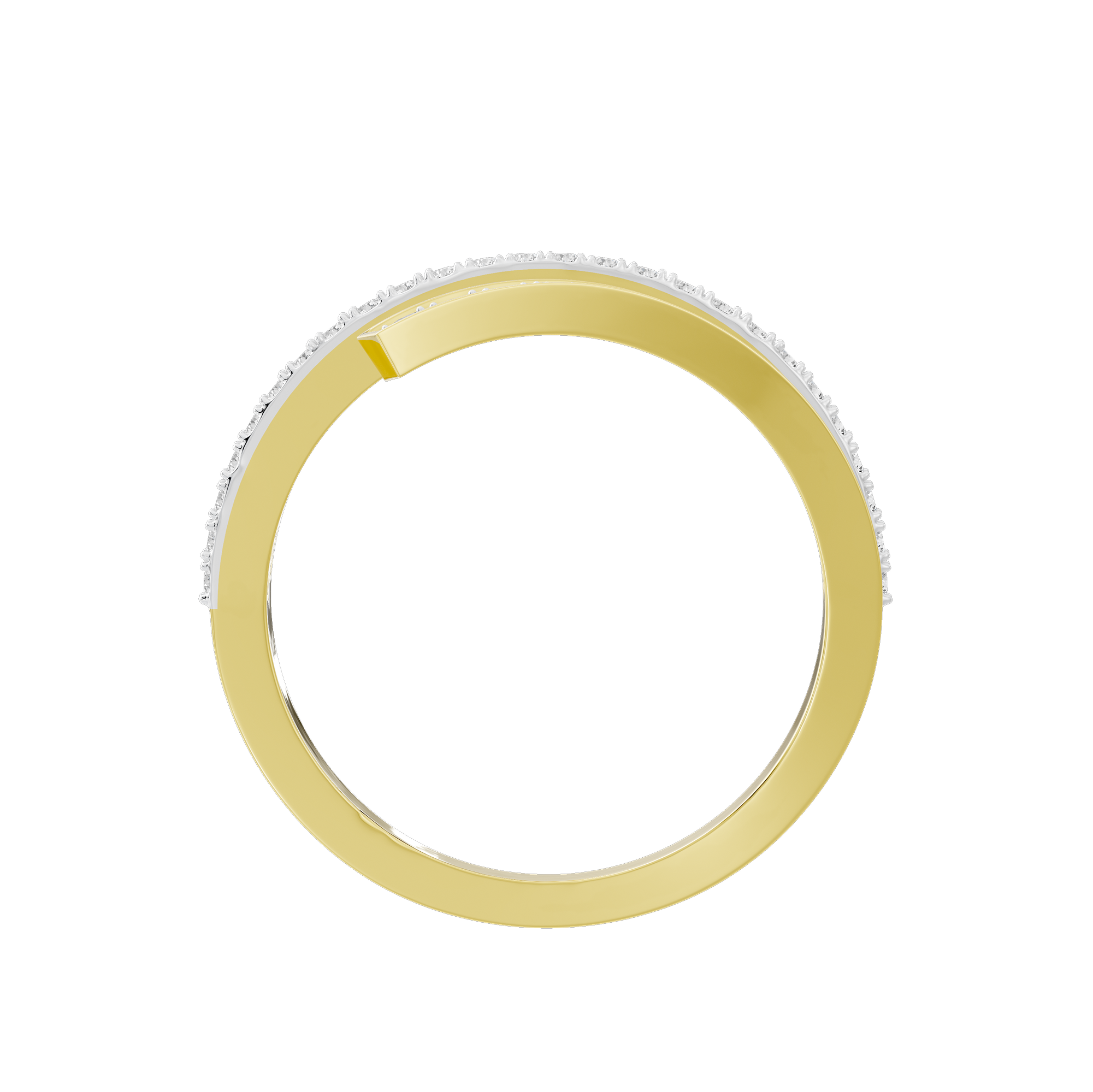 Ridin’ the Wave  0.369 Carat Lab Grown Diamond Ring