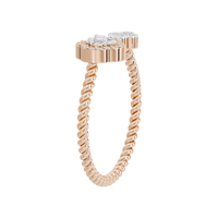 Duality 0.133 Carat Lab Grown Diamond Ring