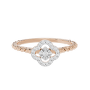 Hold Me Close Illusia 0.095 Carat Lab Grown Diamond Ring