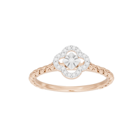 Hold Me Close Illusia 0.095 Carat Lab Grown Diamond Ring