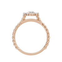 Hold Me Close Illusia 0.095 Carat Lab Grown Diamond Ring