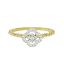 Hold Me Close Illusia 0.095 Carat Lab Grown Diamond Ring