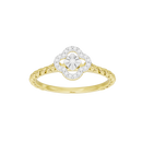 Hold Me Close Illusia 0.095 Carat Lab Grown Diamond Ring