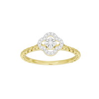 Hold Me Close Illusia 0.095 Carat Lab Grown Diamond Ring