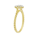 Hold Me Close Illusia 0.095 Carat Lab Grown Diamond Ring