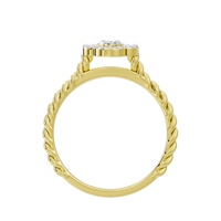 Hold Me Close Illusia 0.095 Carat Lab Grown Diamond Ring