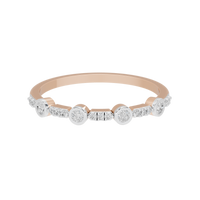 Us and Ours 0.142 Carat Lab Grown Diamond Ring