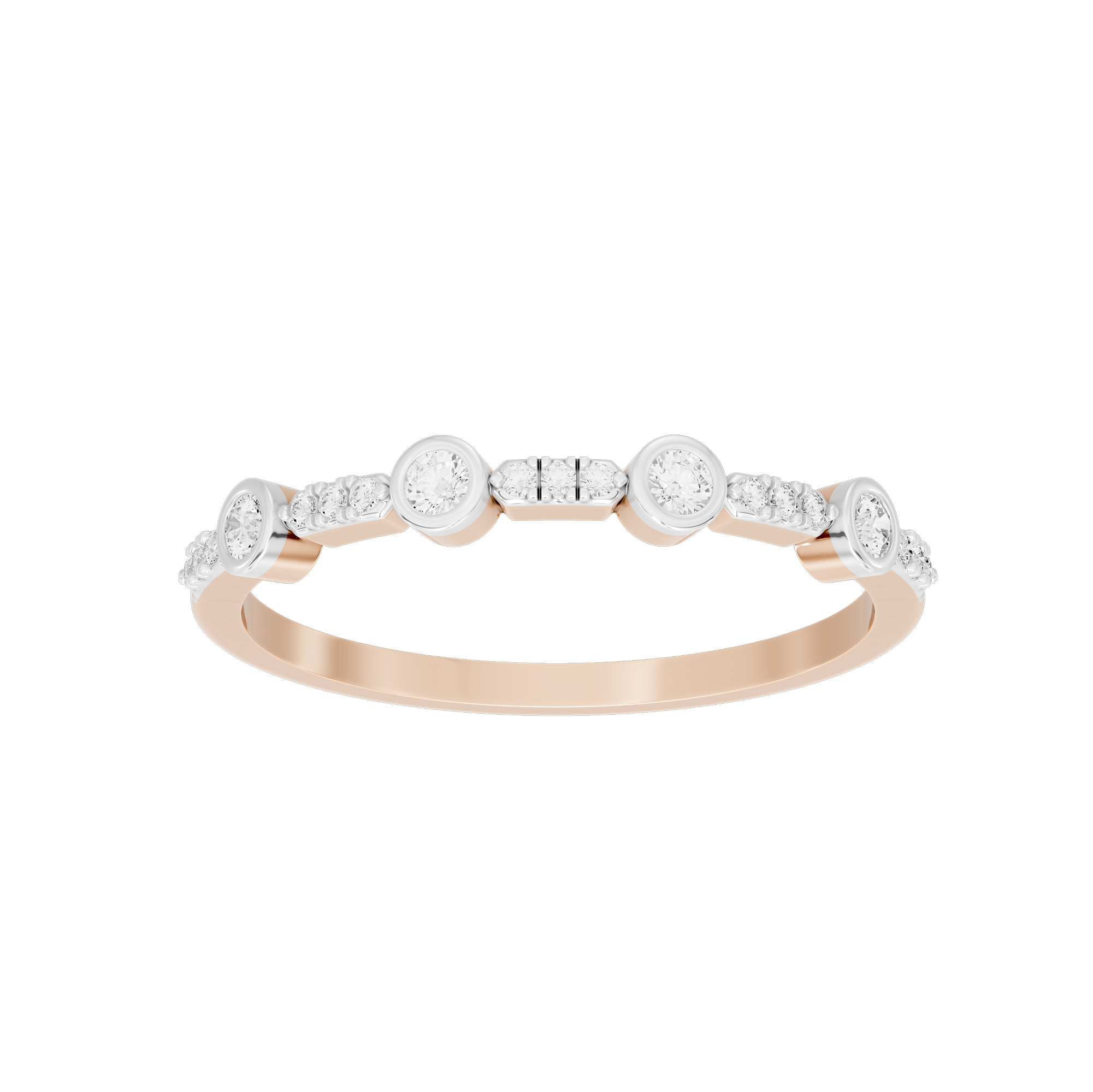 Us and Ours 0.142 Carat Lab Grown Diamond Ring