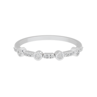 Us and Ours 0.142 Carat Lab Grown Diamond Ring