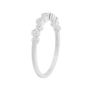 No Chill stationed bezel  0.143 Carat Lab Grown Diamond Ring