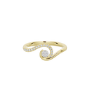 Swirl - Lab Diamond Ring