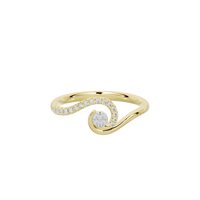 Swirl - Lab Diamond Ring