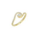 Swirl - Lab Diamond Ring