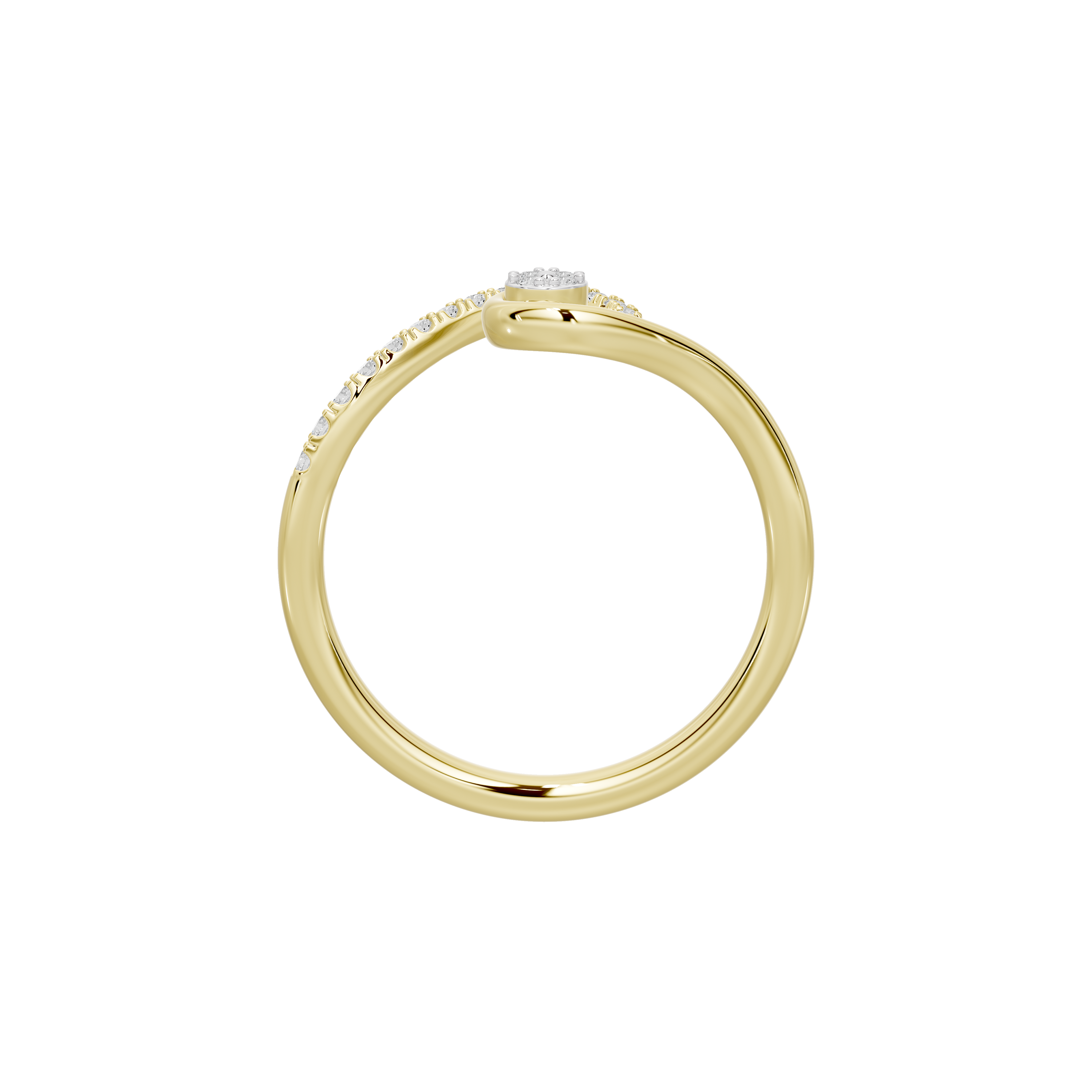 Swirl - Lab Diamond Ring