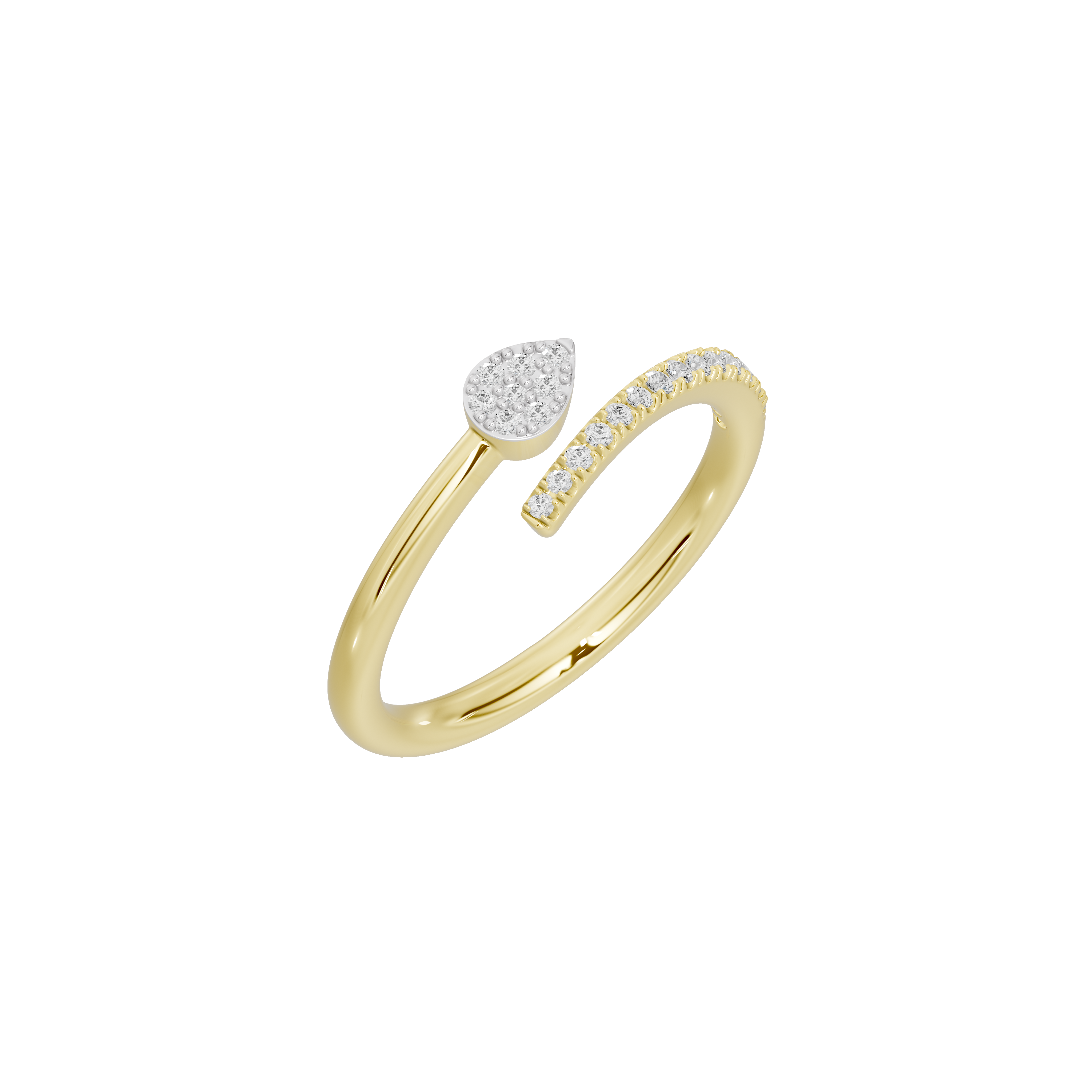 Wisp - Lab Diamond Ring