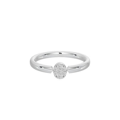 Celeste Silver - Lab Diamond Ring