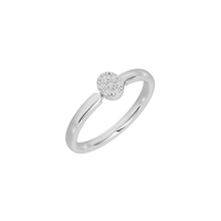 Celeste Silver - Lab Diamond Ring