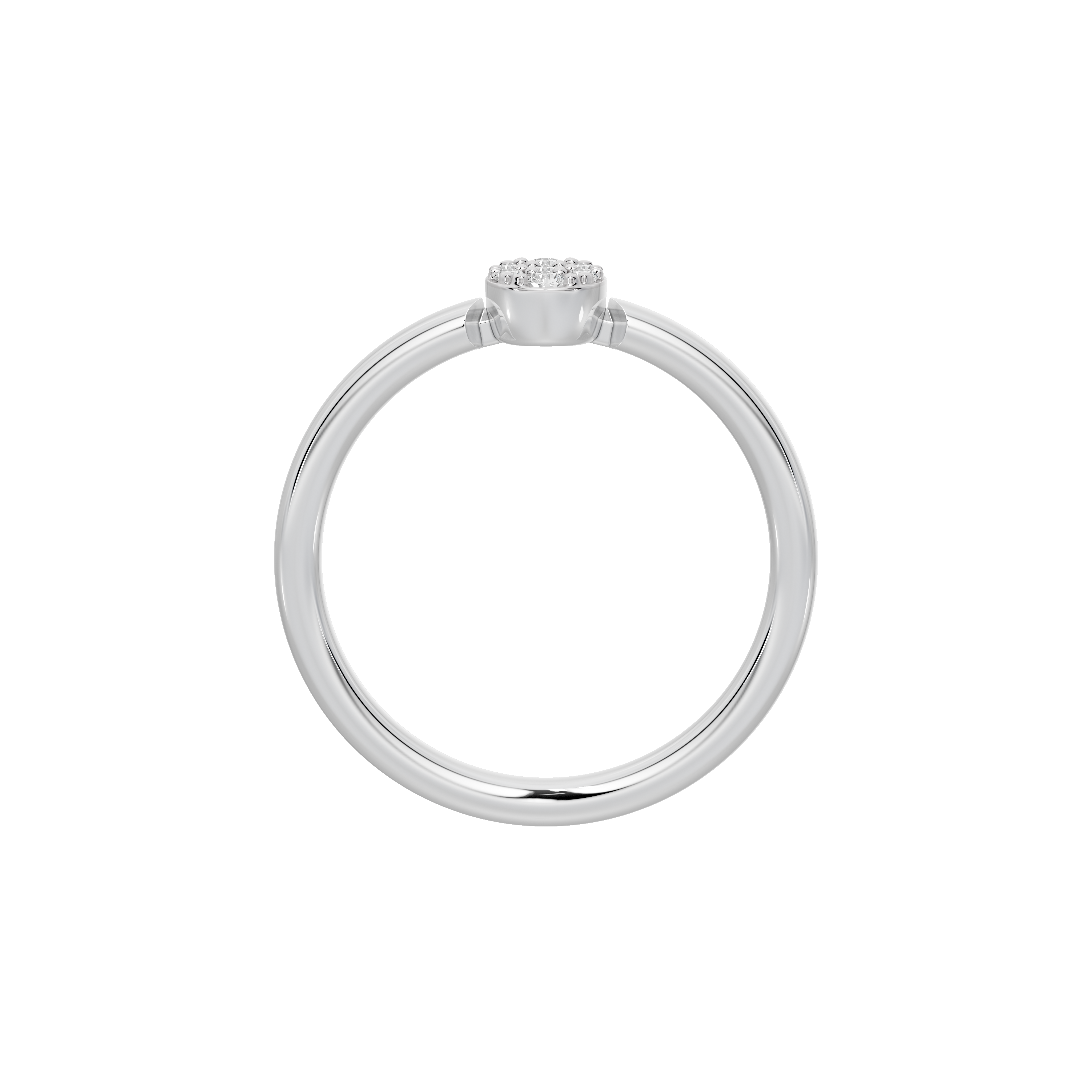 Celeste Silver - Lab Diamond Ring