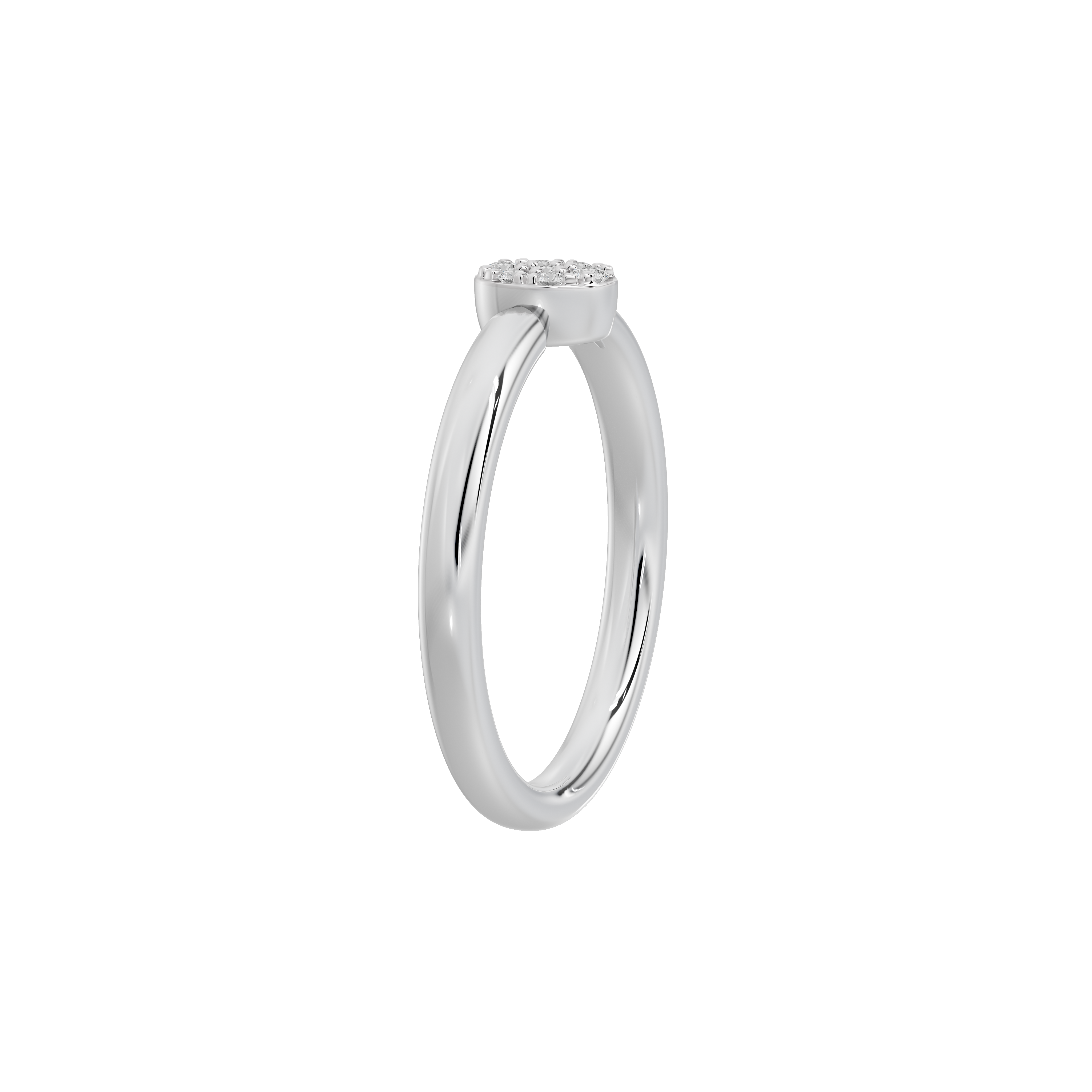 Celeste Silver - Lab Diamond Ring