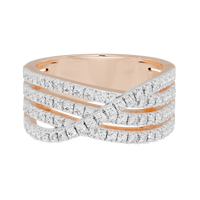 Starry Night 0.758 Carat Lab Grown Diamond Ring