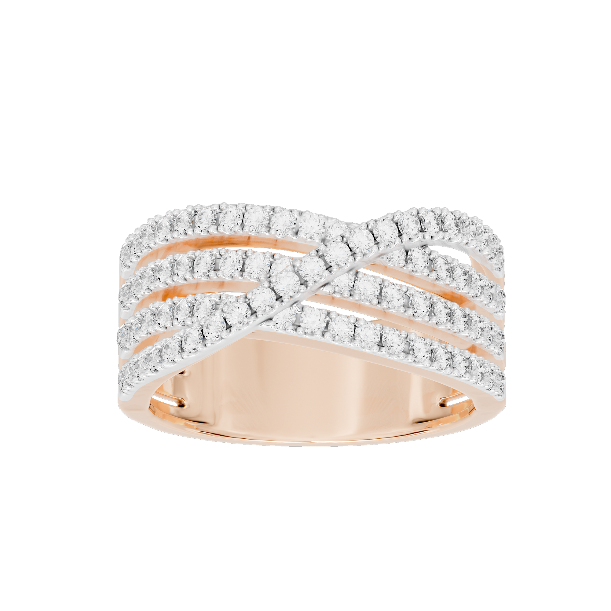 Starry Night 0.758 Carat Lab Grown Diamond Ring