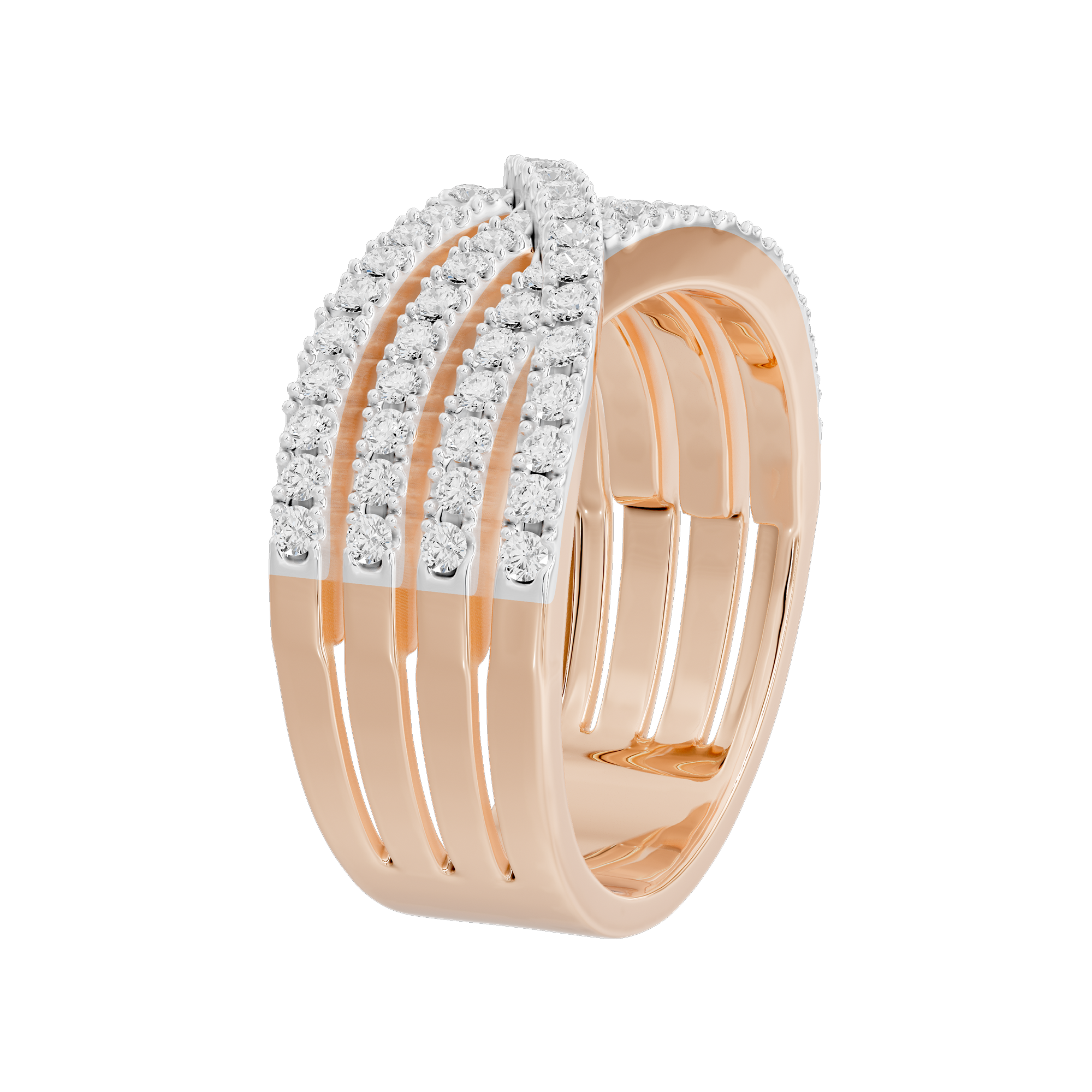 Starry Night 0.758 Carat Lab Grown Diamond Ring