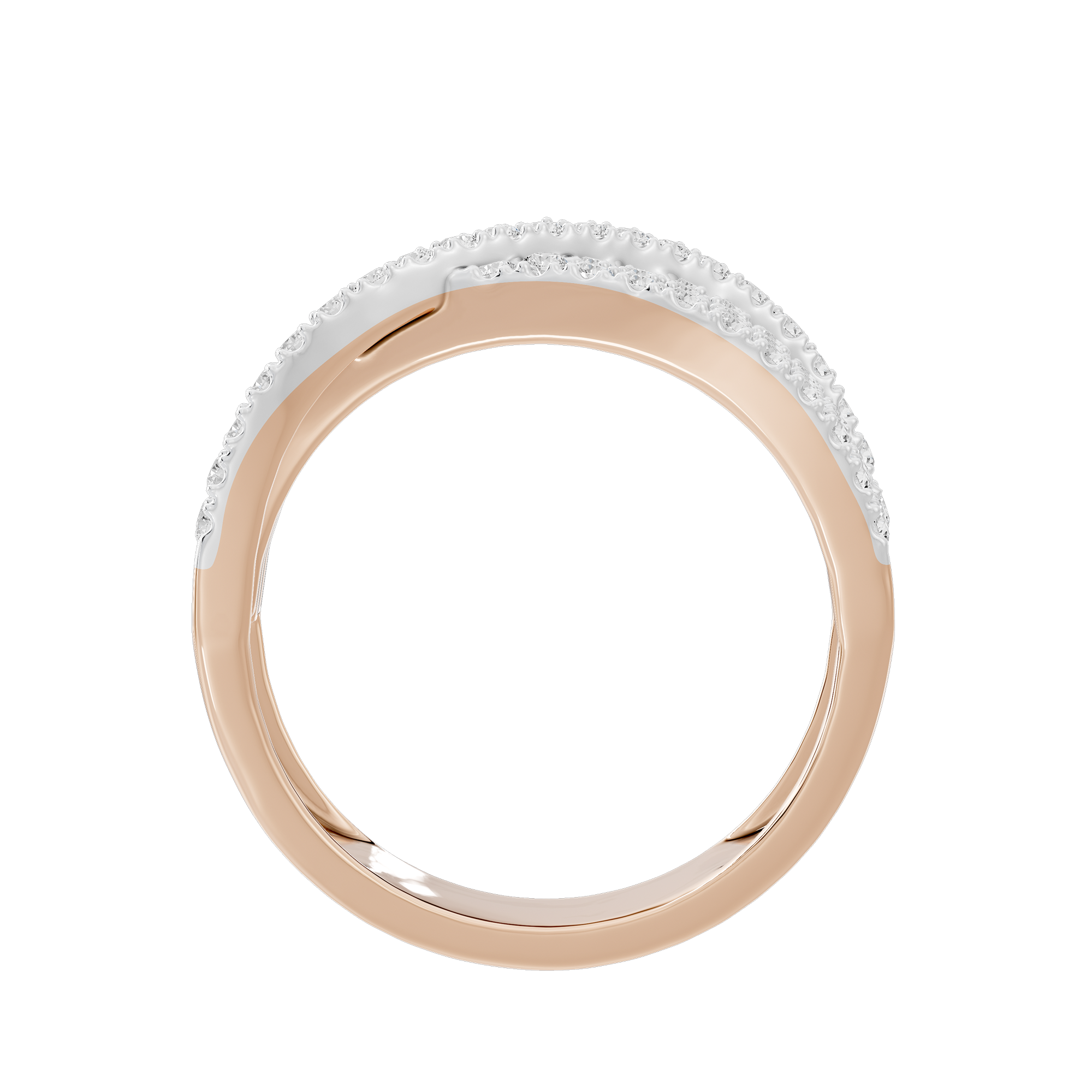 Starry Night 0.758 Carat Lab Grown Diamond Ring
