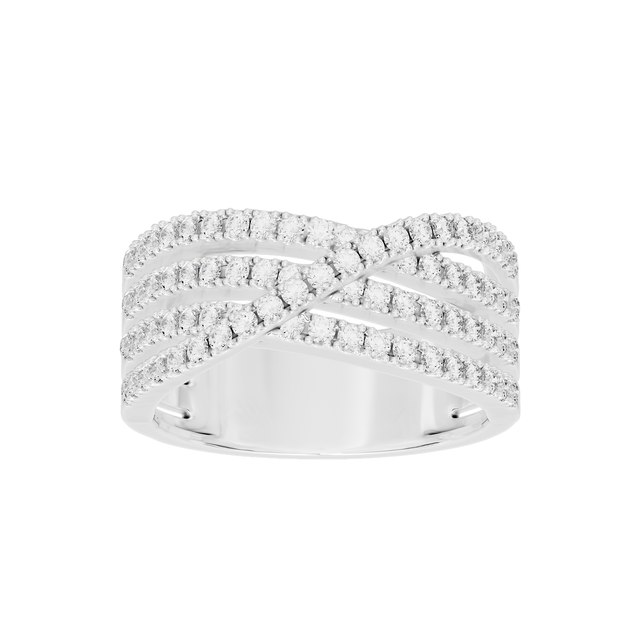 Starry Night 0.758 Carat Lab Grown Diamond Ring