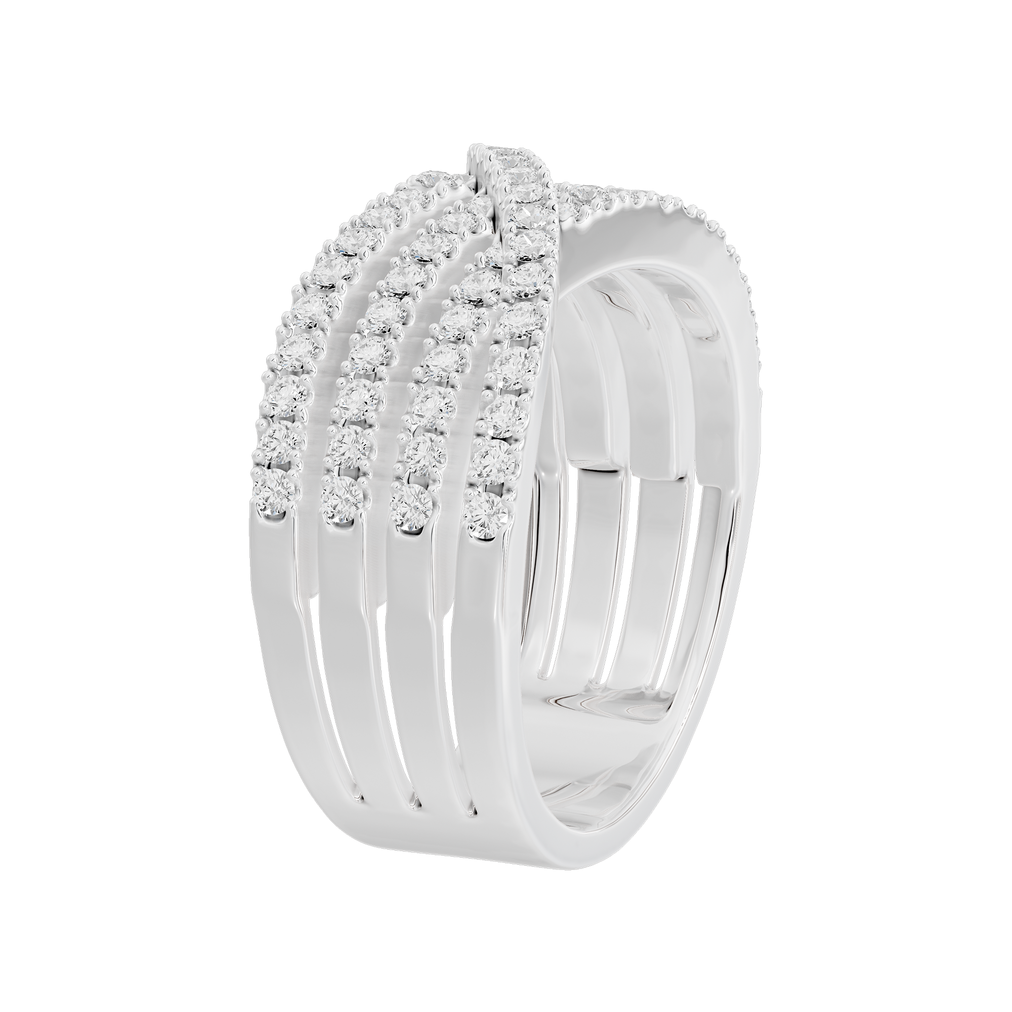 Starry Night 0.758 Carat Lab Grown Diamond Ring