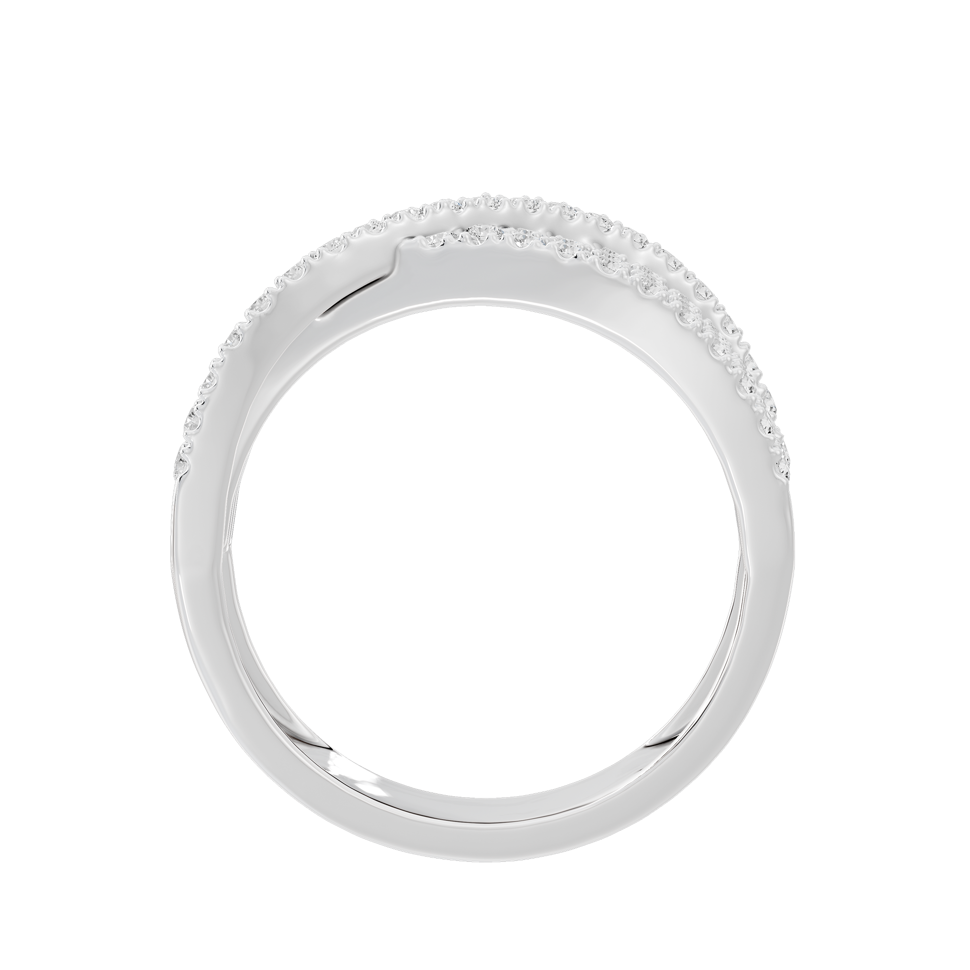 Starry Night 0.758 Carat Lab Grown Diamond Ring