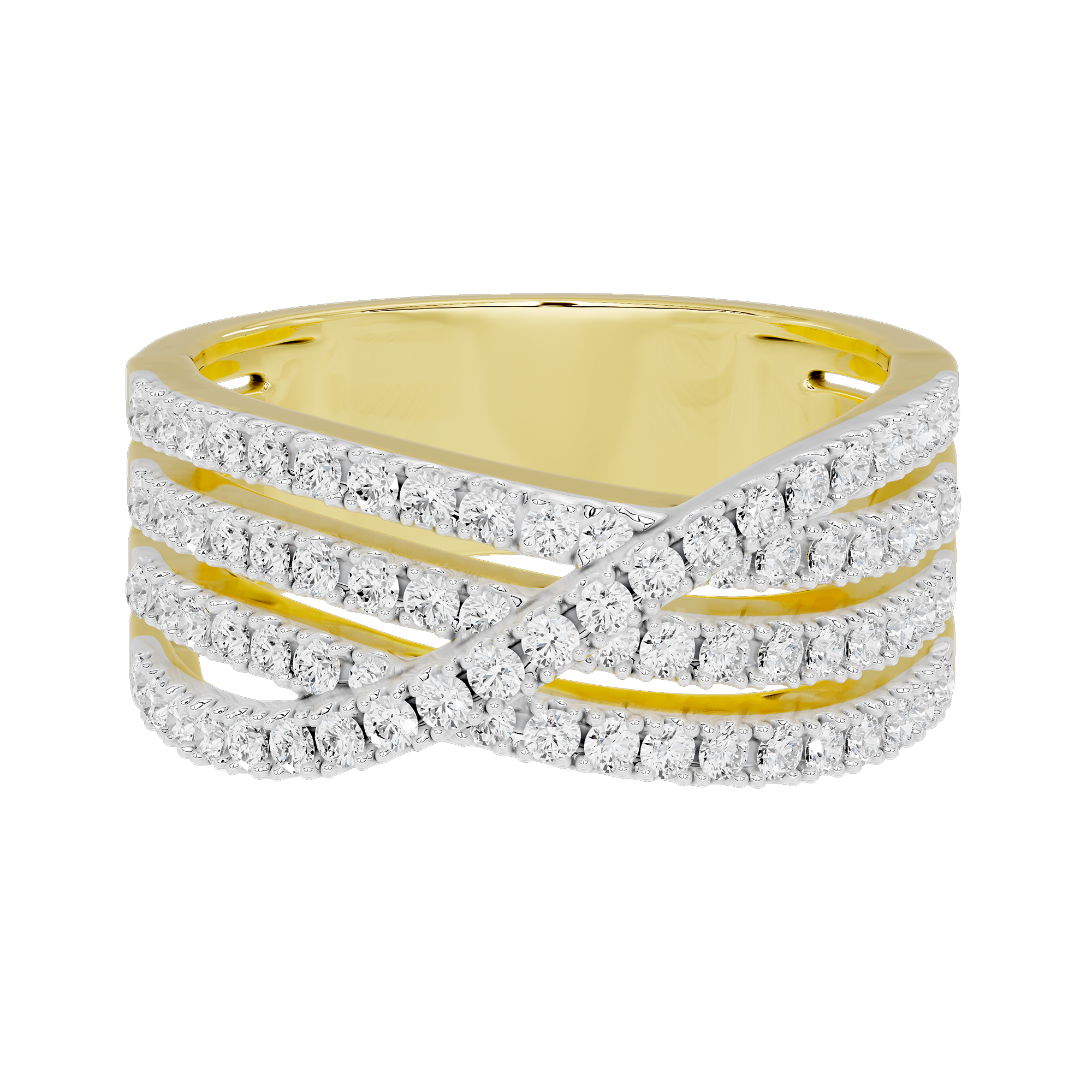 Starry Night 0.758 Carat Lab Grown Diamond Ring