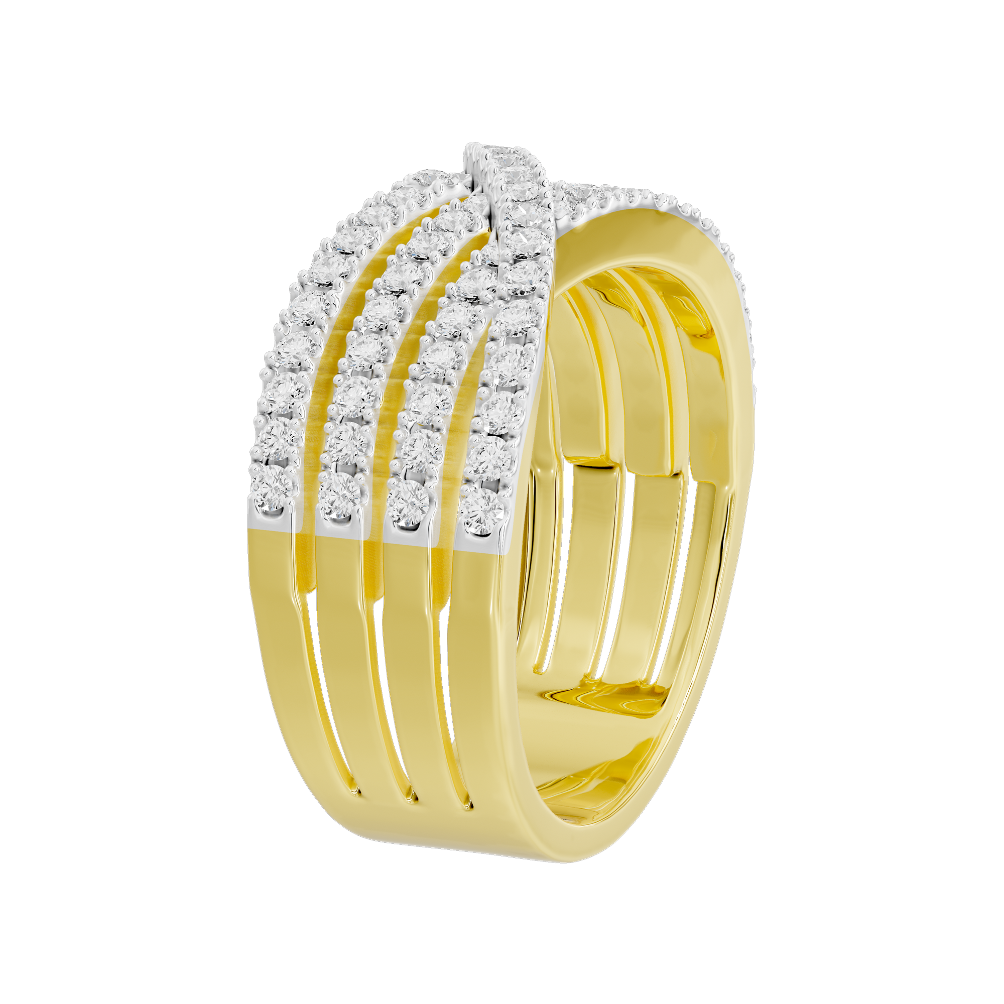 Starry Night 0.758 Carat Lab Grown Diamond Ring