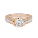 Crush Code illusia 0.612 Carat Lab Grown Diamond Ring