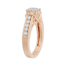 Crush Code illusia 0.612 Carat Lab Grown Diamond Ring
