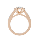 Crush Code illusia 0.612 Carat Lab Grown Diamond Ring
