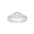Crush Code illusia 0.612 Carat Lab Grown Diamond Ring
