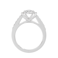 Crush Code illusia 0.612 Carat Lab Grown Diamond Ring