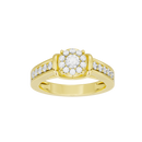 Crush Code illusia 0.612 Carat Lab Grown Diamond Ring