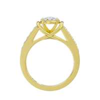 Crush Code illusia 0.612 Carat Lab Grown Diamond Ring