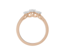 TrioShine 0.636 Carat Lab Grown Diamond Ring