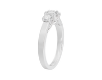 TrioShine 0.636 Carat Lab Grown Diamond Ring