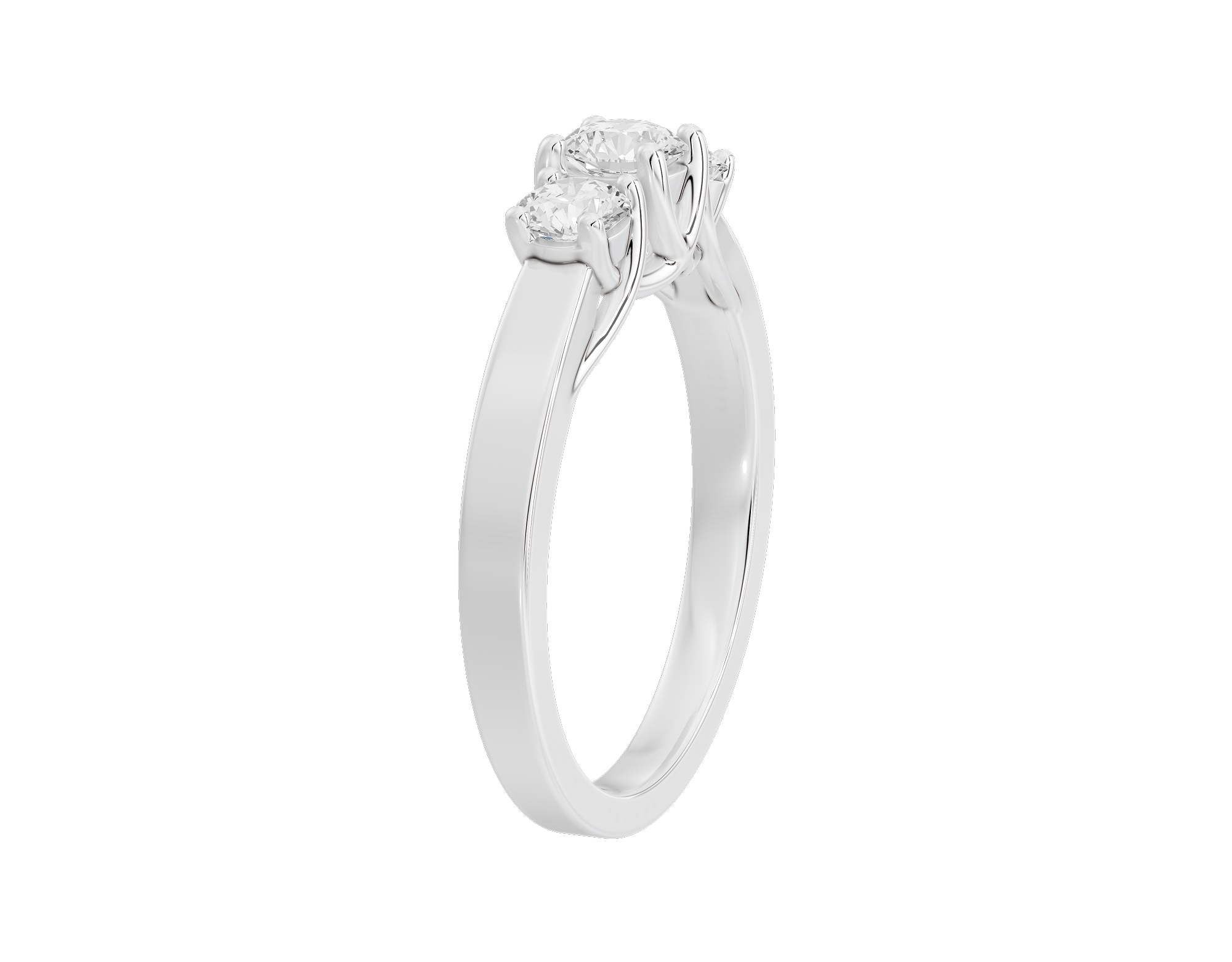 TrioShine 0.636 Carat Lab Grown Diamond Ring