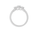 TrioShine 0.636 Carat Lab Grown Diamond Ring