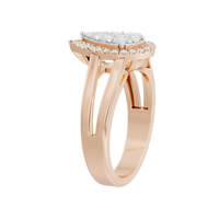 Crushlight Illusia 0.679 Carat Lab Grown Diamond Ring