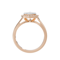 Crushlight Illusia 0.679 Carat Lab Grown Diamond Ring