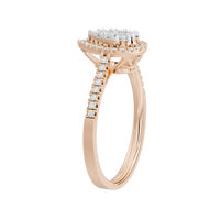 Pear Crownlight 0.419 Carat Lab Grown Diamond Ring