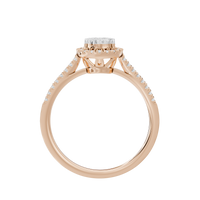 Pear Crownlight 0.419 Carat Lab Grown Diamond Ring