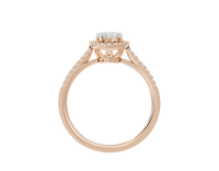 Pear Crownlight illusia Ring