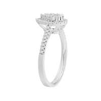 Pear Crownlight 0.419 Carat Lab Grown Diamond Ring