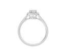 Pear Crownlight illusia - Lab Diamond Ring